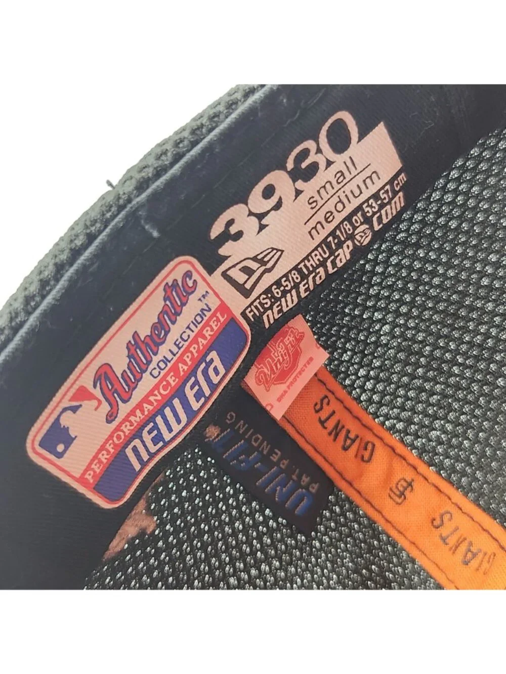 San Francisco Giants New Era Authentic Collection 3930 Hat Sm Med Charles Schwab